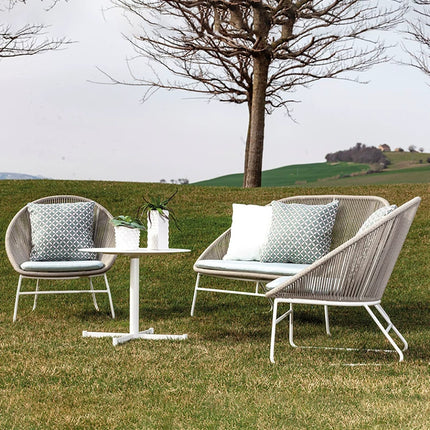 Outdoor Balcony Sofa Set | Wabi-Sabi Garden Villa Patio