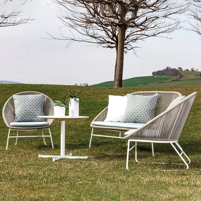 Outdoor Balcony Sofa Set | Wabi-Sabi Garden Villa Patio