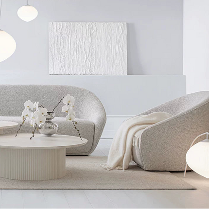 Modern Wide Straight Row Sofa | Artistic French Style