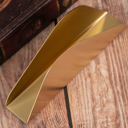 Brass Napkin Holder Set Creative Designs for Restaurant Home Use