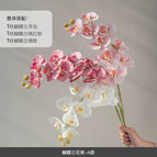 【Three branches】white and pink bouquet