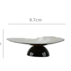 Black butterfly shell hemisphere base
