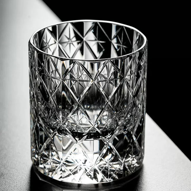 Handmade New Zealand Premium K9 Crystal Glass Whiskey Glass Gift Box