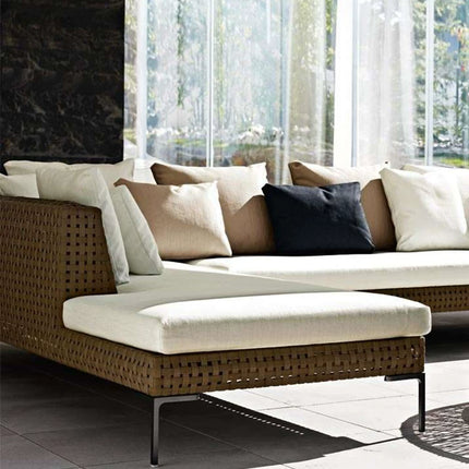 Rattan 3-Seater Outdoor Sofa | Woven Patio Lounge