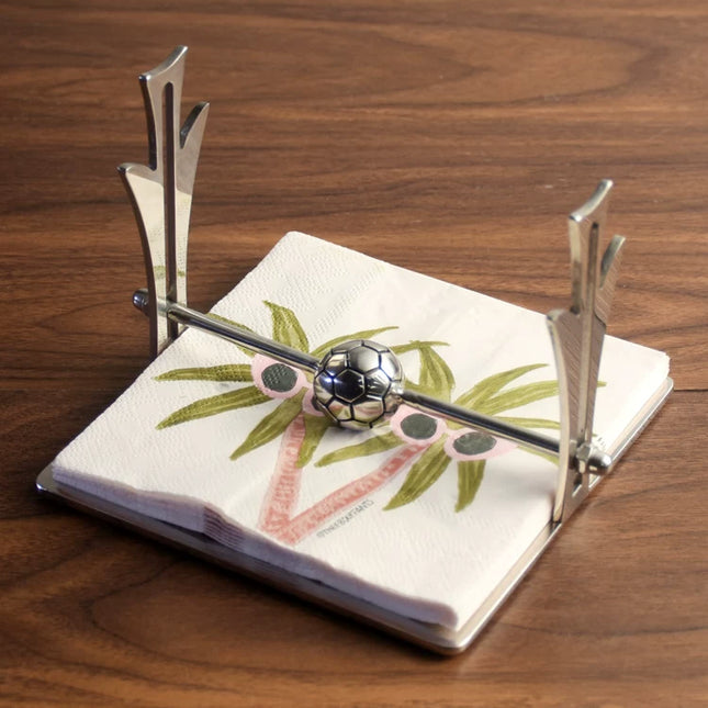 Luxury Square Stainless Steel Napkin Holder for Tabletop