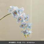 [Single branch] Moonlight Blue 9 heads 3 fruits long branch can be bent