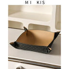 Rattan Storage Tray Large - Black