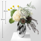 E type (bouquet + ceramic vase) large