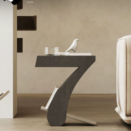 Modern Designer Side Table | Artistic Living Room Accent