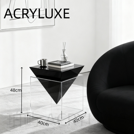 Minimalist Acrylic Triangle Side Table | Modern Creative Style | 44