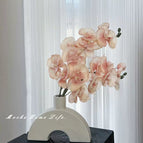 Two light brown + arch bridge vases