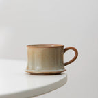 Shino Ware Wood-Fired Coffee Cup