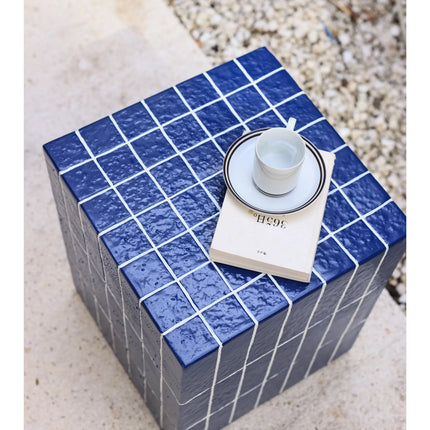 Square Mosaic Side Table | Nordic Aesthetic
