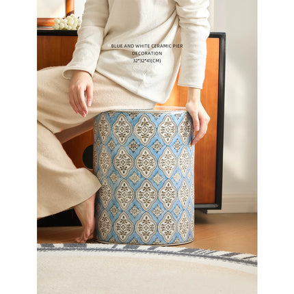 Ceramic Drum Stool Side Table | MYGD-0018