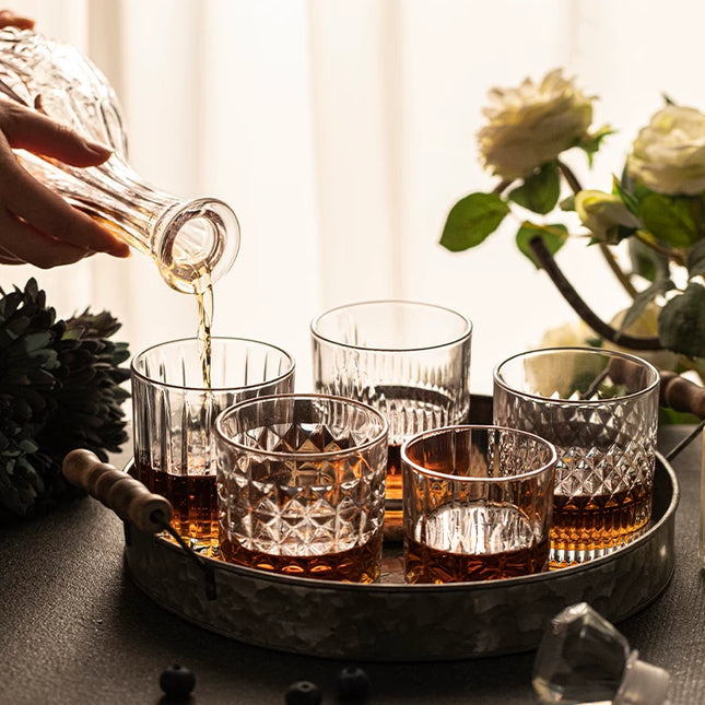 Large Capacity Crystal Whiskey Glass Handmade Australia