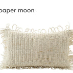 White Linen Net Weave 30x50cm