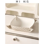 Rattan Storage Tray Large - Milk Tea Color