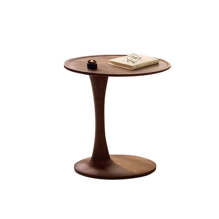 Light Walnut Ash Wood Nut Side Table