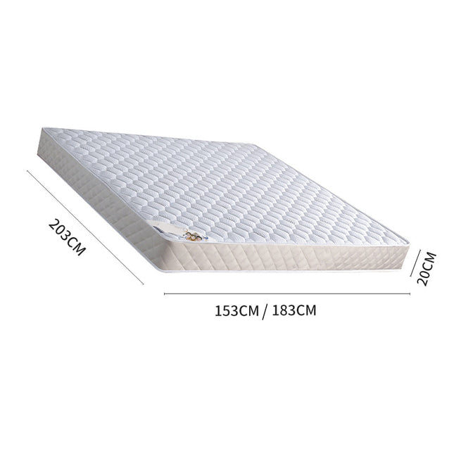 White/Grey spring sponge mattress