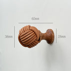 BG1047 - Small Size Natural Leather Color (Can Be Used as Pull Handle) / Eac