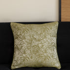 Yarn-Dyed Fan-Shaped Green（45*45cm)