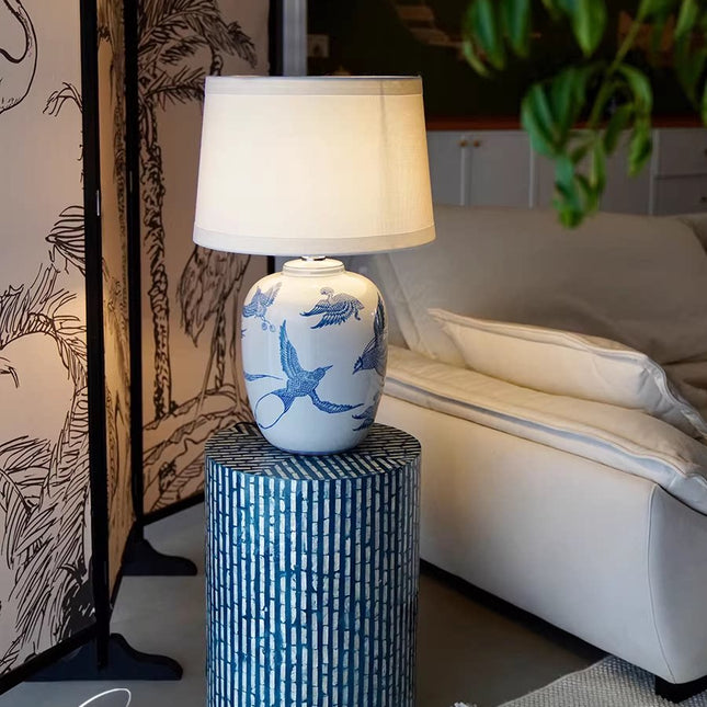 Handmade Shell Round Side Table | Modern Living Room