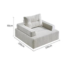 Double-Sided Arm Sofa