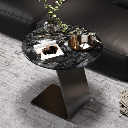 Marble Sofa Side Table | Italian Minimalist