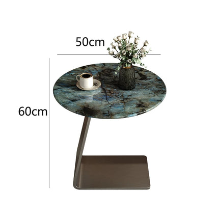 Marble Sofa Side Table | Italian Minimalist