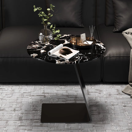 Marble Sofa Side Table | Italian Minimalist