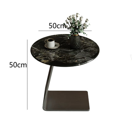 Marble Sofa Side Table | Italian Minimalist