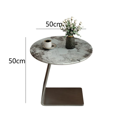 Marble Sofa Side Table | Italian Minimalist