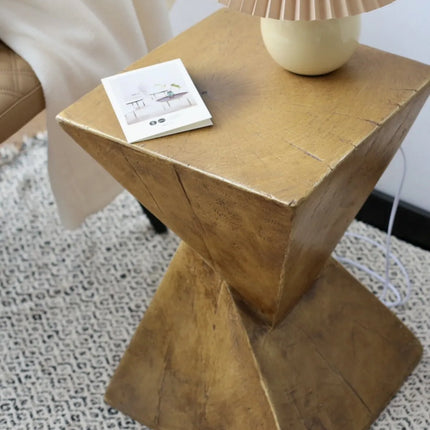 Minimalist Side Table | Wabi-Sabi Style