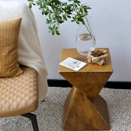 Minimalist Side Table | Wabi-Sabi Style