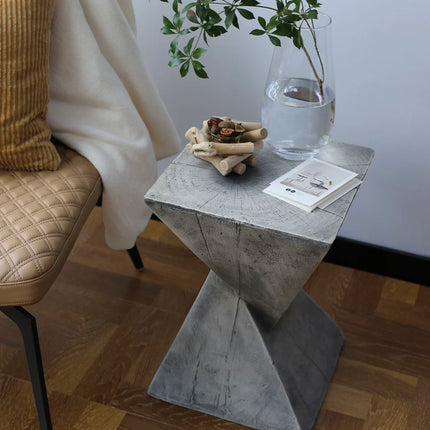 Minimalist Side Table | Wabi-Sabi Style