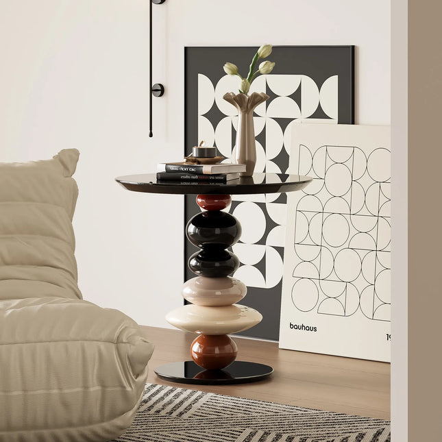 Modern Candied Haws Side Table | Artistic Corner Rack