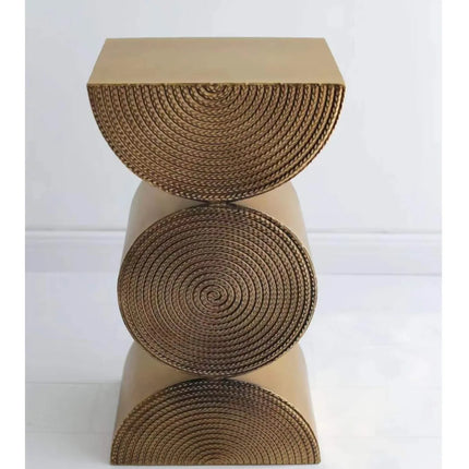 Nordic Metal Wheat Ear Side Table | Modern Living Room
