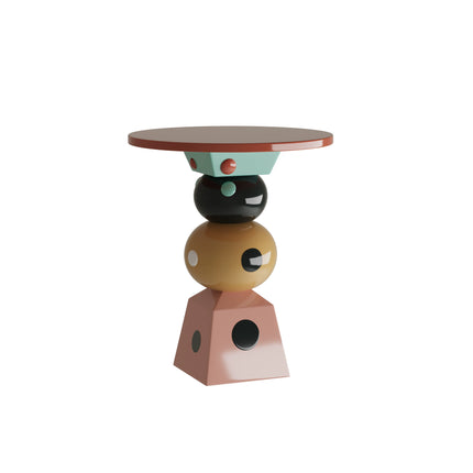 Polka Dot Cube Side Table | Modern Living Room