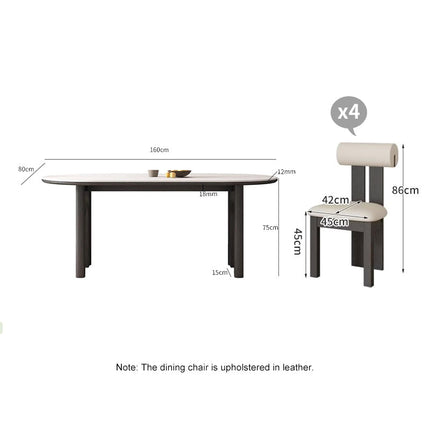 HARBOUR Dining Table Black Ultra Delux Sintered Stone