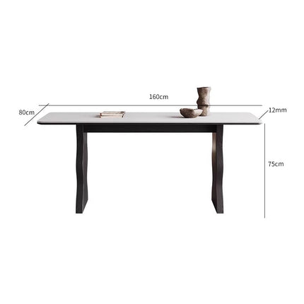 BARCA BOARD Dining Table Black Ultra Delux Sintered Stone