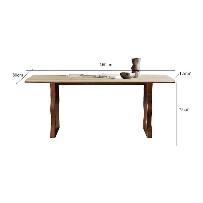BARCA BOARD Dining Table Walnut Ultra Delux Sintered Stone