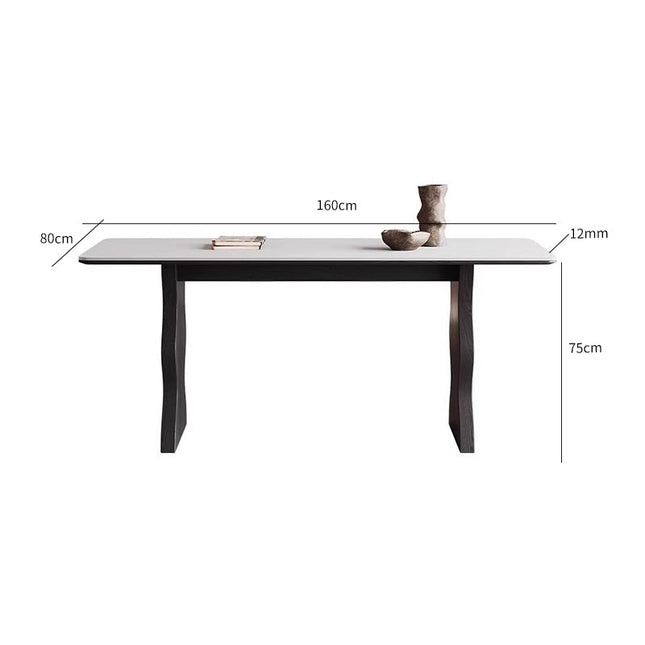 BARCA BOARD Dining Table Black Ultra Delux Sintered Stone